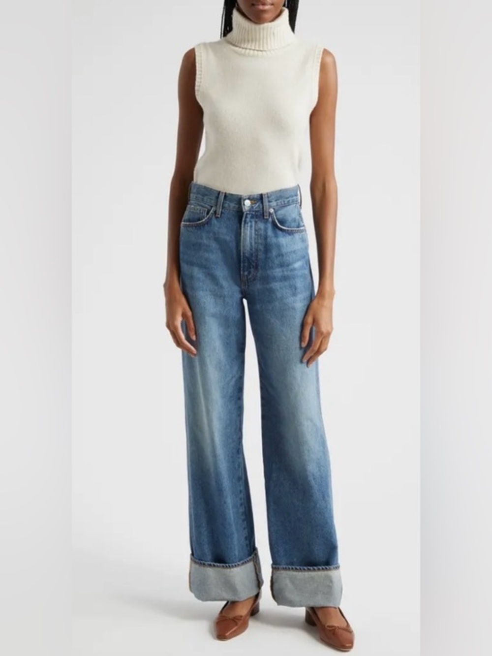 NEW Veronica Beard 100% Cashmere Mazzy Turtleneck Sweater Vest NWT